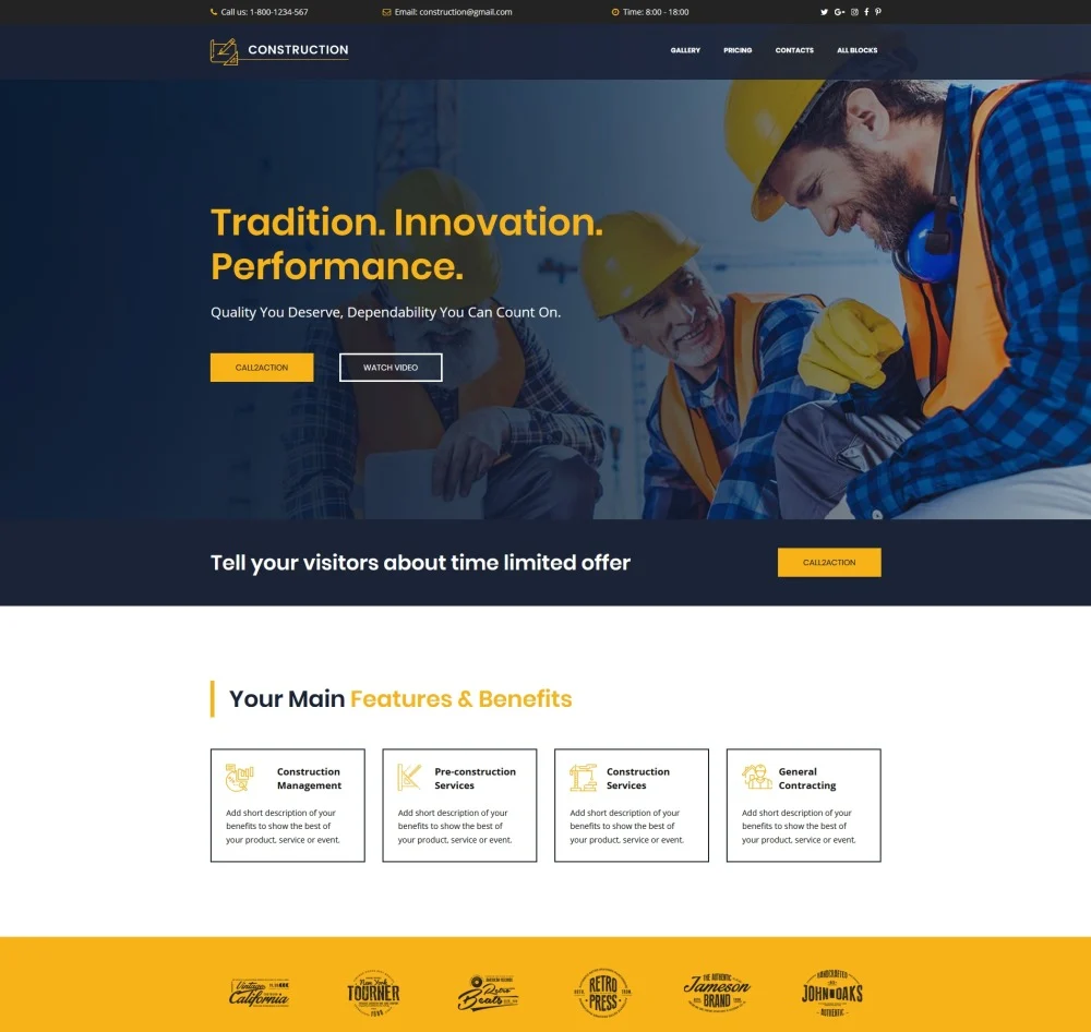 Landing Page Design Templates Figma